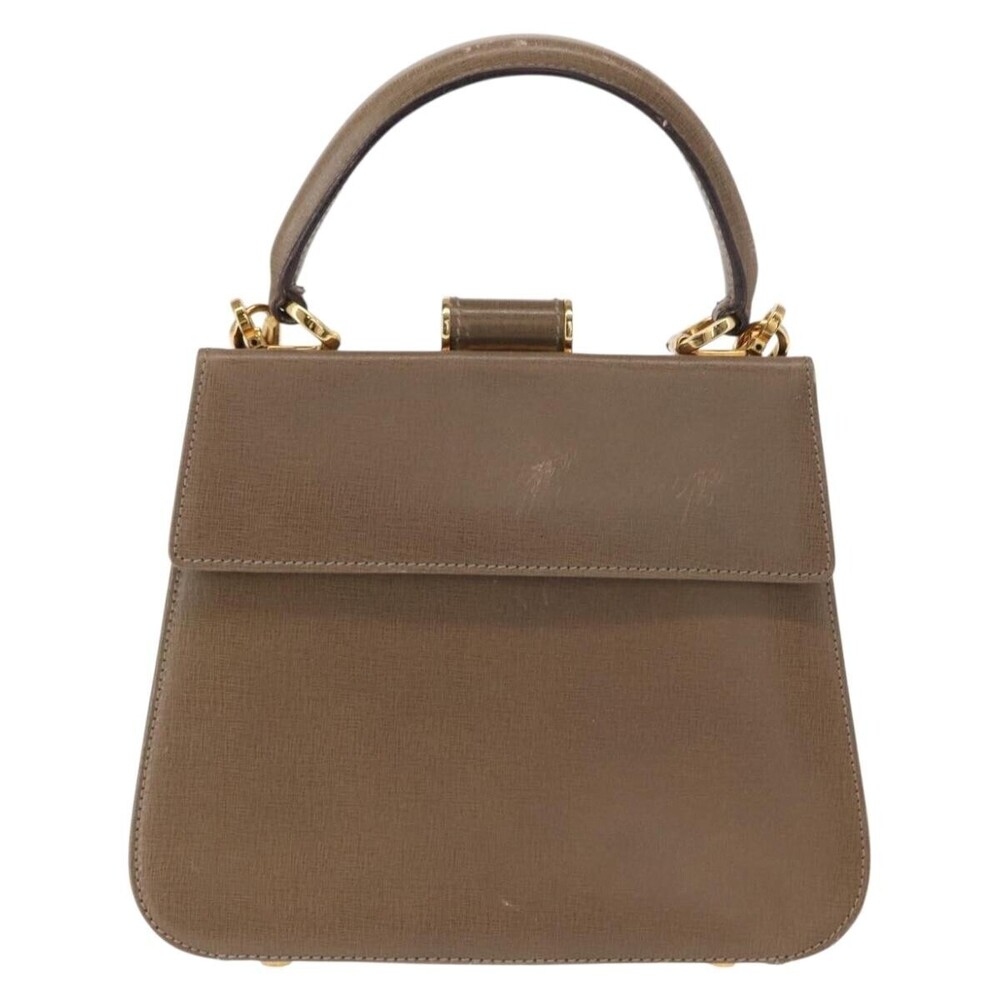 Salvatore Ferragamo Gancini Leather